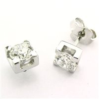 Orecchini Gemoro Donna in Oro bianco Diamante 0.28 Ct OB034BIA28 - OB034BIA28